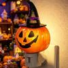 Resin Made Resin Ghost Lamp Wall Plug Pumpkin Wall Light Plug In Nightlight  Staircase Walkway