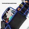 Heavy Duty Oxford Fabric Utility Belt Bag with Multiple Compartments Portable Tool Storage Bag for Tool and Accessories