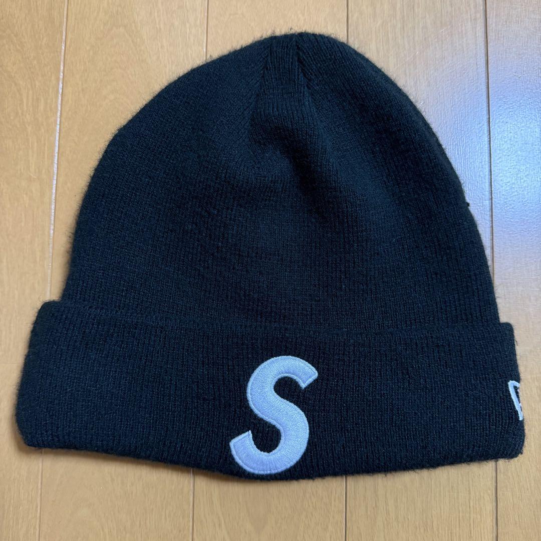 

[USED] Supreme New Era S Logo Beanie Black 2023aw