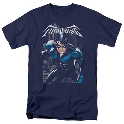 Batman A Legacy Heren T-shirt Marineblauw Officieel Gelicenseerd