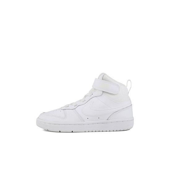 Nike Court Borough Mid 2 PSV Triple White CD7783-100 EU 32