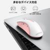 Memzuoix Wireless Mouse, 2.4GHz, Ergonomic Design, Long-Term Use, Fatigue-Free, 1400DPI High-Precision Optical Tracking, USB Receiver Included, 5 Butt
