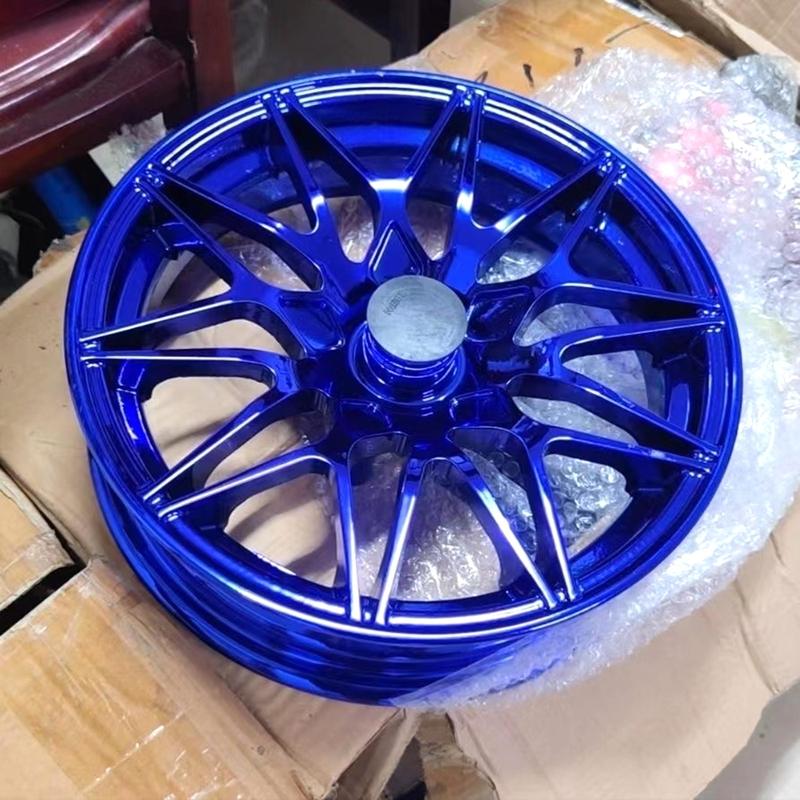 12*2.75 inch-7.0 Electroplate Aluminum Wheel Hub Motorcycle Front Rim For Yamaha Aerox BWS RSZ FORCE M3 Monkey Ninebot NIU N1S