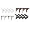 4pcs Door Handle Stopper Multipurpose Prevents Collision  Thickened Door Wedge Stopper for Doo