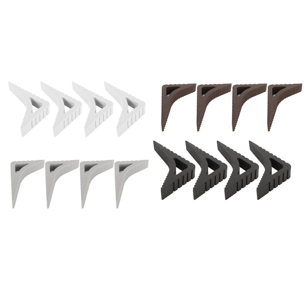 4pcs Door Handle Stopper Multipurpose Prevents Collision  Thickened Door Wedge Stopper for Doo