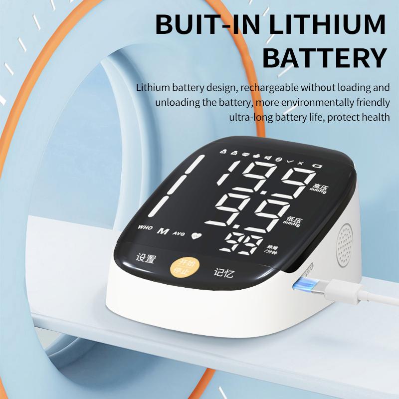 /ODM Electric Digital Electronic Blood Pressure Monitor BP Machine for Home Use Upper Arm Style