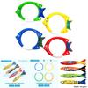 Swim Pool Water Play Toy Kit With Floating Fish And Sensory Development Tools For Kids