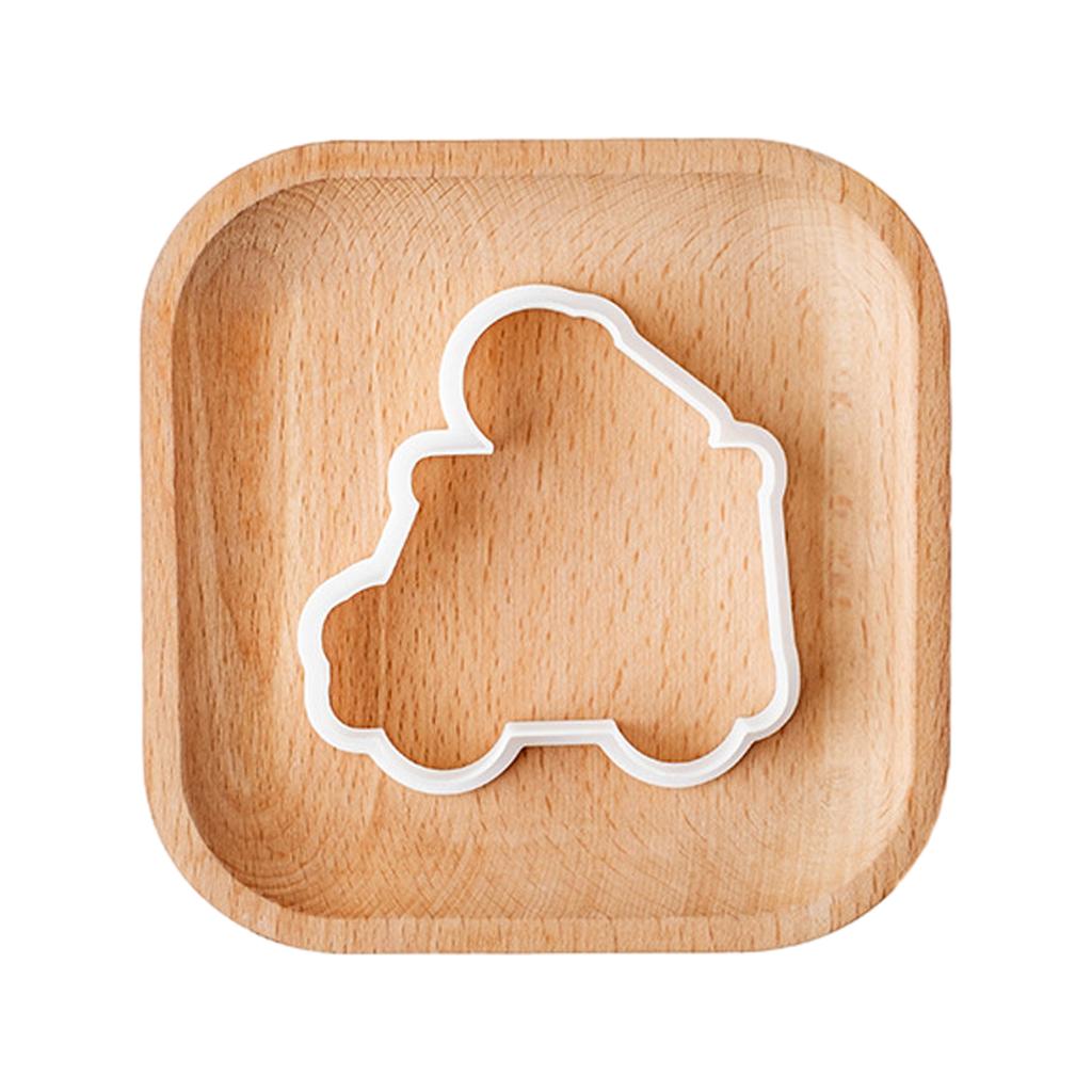 Cookie Cutters Cookie Embossing Mold Birthday Series Baking Tools Biscuit Mold Plastic Material for DIY Baking Cookie