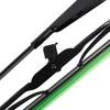 2PCS Metal, ABS Wiper Blade Set for Willys Tractor / Fishing Boat / CARAVAN / ATV / UTV