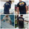 La Nuova Moda di Strada della Stagione T-shirt Sportiva a Maniche Corte in Cotone Stampata Casual Incrociata Camouflage Hip Hop