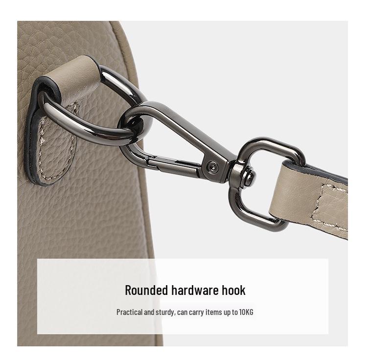 2025 Women's Large Capacity Soft Leather Crossbody Backpack with Magnetic Buckle Flap