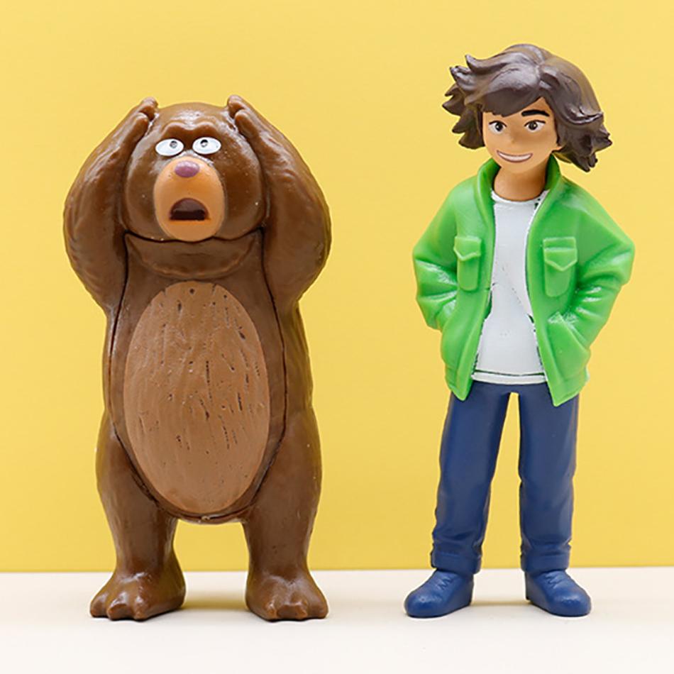 Disponibile Portachiavi Serie Piano di Trasformazione del Castoro Figura Hoppers Action Figure Modello di Film Giocattoli Regalo per Bambini Decorazione Zaino