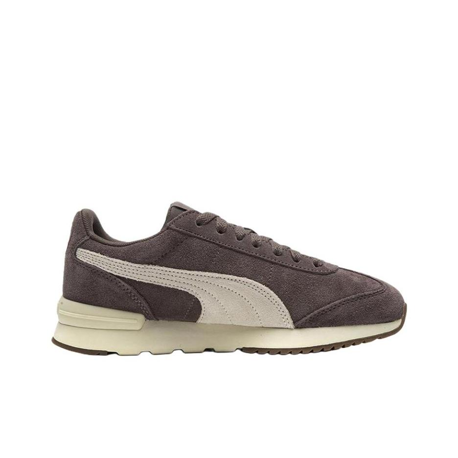 Puma R78 Wind Sd Fashion Comfortable Non-Slip Low-Top Casual Shoes Unisex Sneaker Gray Brown 402660-05