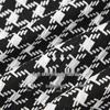 Demana Modern Houndstooth Lapel Long-Sleeve Dress