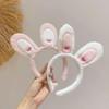 Lolita Cosplay Easter Headband Cute Cartoon Rabbit Ears Hairband for Festival Party Decorations Accessories