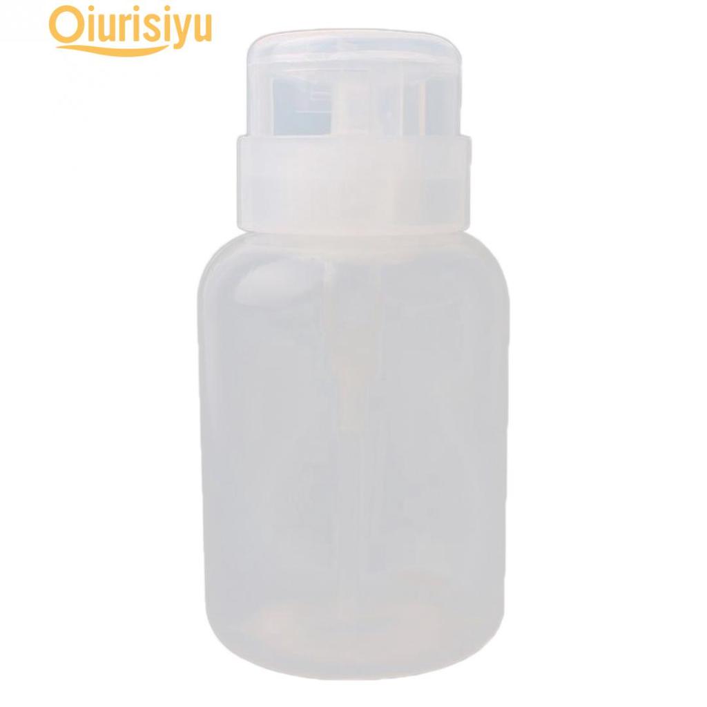 Buy 200ml Alcohol Nail Polish Remover Liquid Press Empty Bottle at