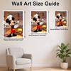 Disney diamond art painting kit diamond baking Mickey handmade diy gifts, wall art crafts, home room decoration