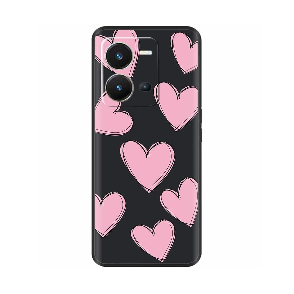 For Vivo V25 / V25 Pro 5G Case Soft Silicone Phone Back Cover For Vivo V25 V 25 VivoV25 Pro 5G V25E 4G Protective Shell Bumper