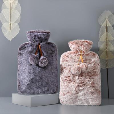 Cartoon Animal Plush Hot Water Bottle with Explosion-proof Liner - New Style for Students