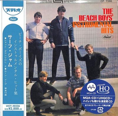 CD BEACH BOYS  Instrumental Hits Limited Edition UICY40326 CAPITOL 2020 Japan Obi Rock