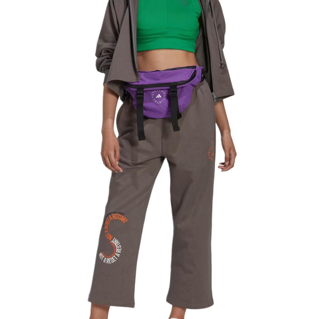 adidas CR SWP Knitted Sweatpants Women's Brown Gray IB5881