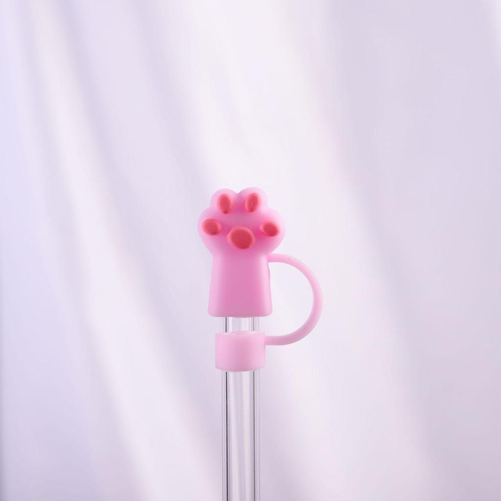 Cute Cartoon Halloween Straw Cover Cap (Soft Glue, 8-10mm, Dust Cover)