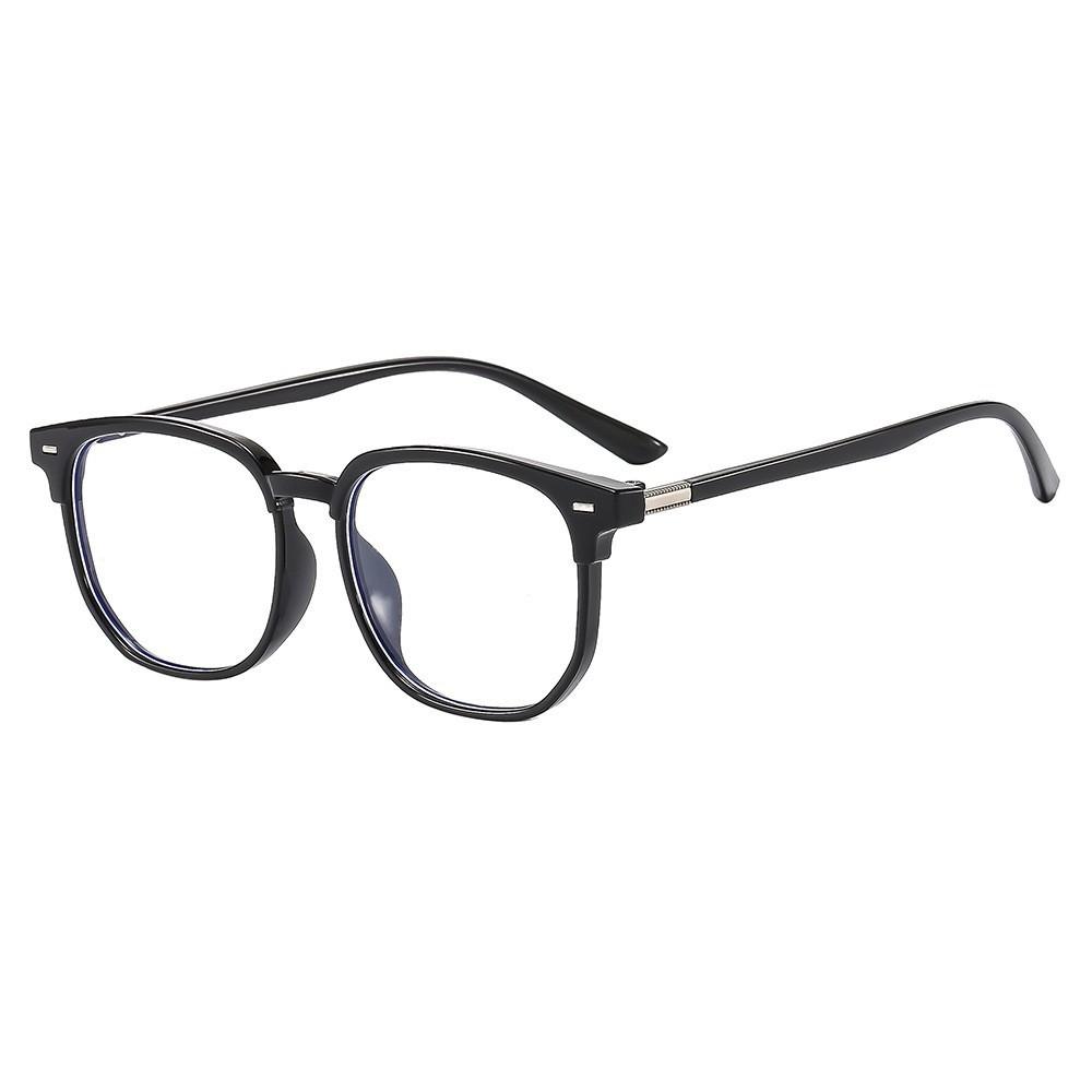 Fashionable Reading Glasses Anti Blue Light Retro Black Frame High Definition Unisex Reading Glasses 502