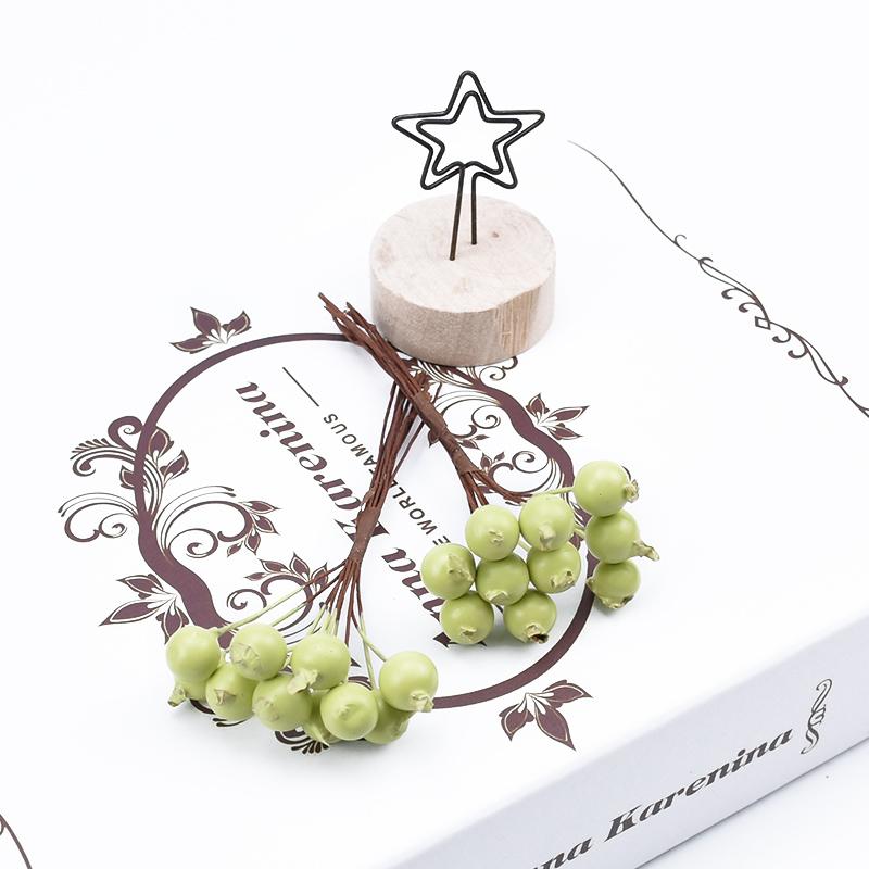 10/20pcs PE Cherry Fruit Artificial Plants Home Outdoor Garden Courtyard vase table Scrapbooking DIY Gift Box Wreath Decorative