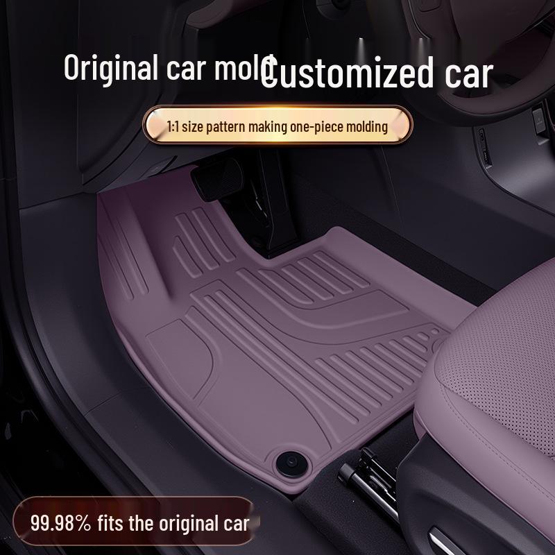 XPeng P7 2025 TPE Floor Mats: Complete Car Interior Carpet Set