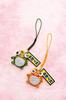 Panami Metallic Craft Frog Lucky Charm Strap with 5 Yen Kit (Made Coins) KJ-3