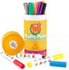 Happykids Doodle Pens for Coloring Erasable Watercolor with Storage Set Water-Based Kids, Books, Pens, Quick-Drying, Case, 12-Color