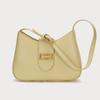 Premium Sense Popular Single Shoulder Women's Bag Fashion Niche Light Luxury Messenger Women's Bag Solid Color Versatile Baguette Armpit Bag
