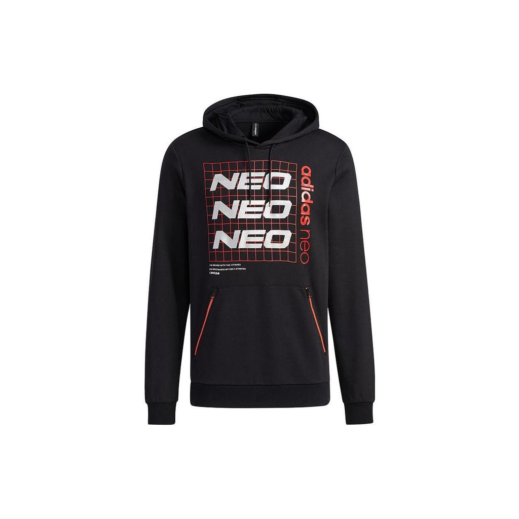 Adidas Neo Casual Hoodie Men Hoodies Black GQ7054