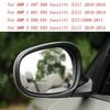 For BMW 1er 3er E87 E88 E81 E82 E90 E91 E92 E93 LCI  Carbon Fiber Pattern Black Side Wing Rearview Mirror Cover Cap Accessories