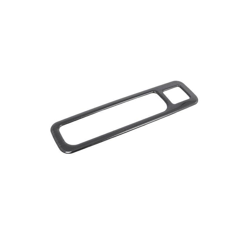 Black Titanium Rear Trunk Button Handle Cover For Toyota Highlander 2020-2023