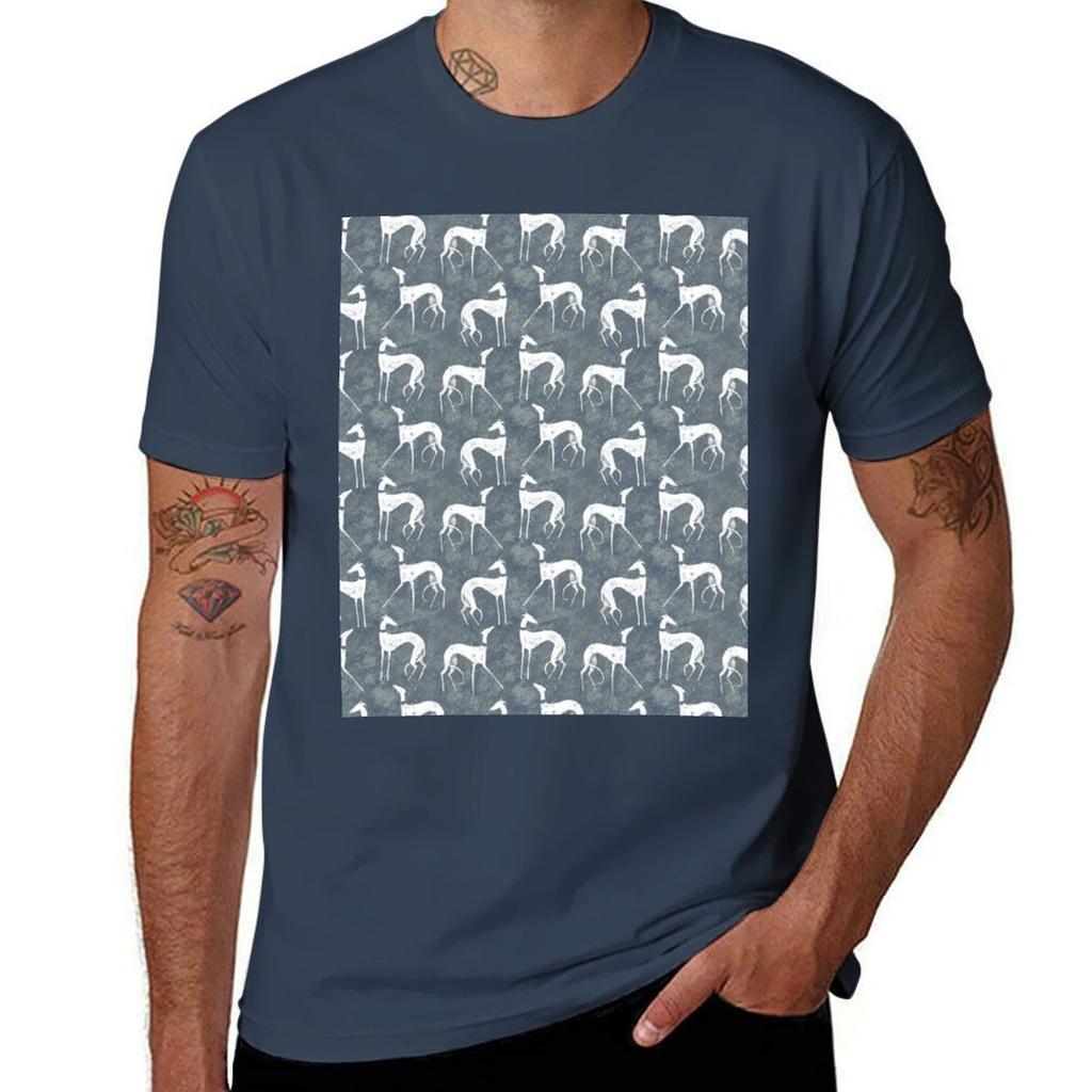 White Galgos Tshirt Work Wear Simple Tee Shirt