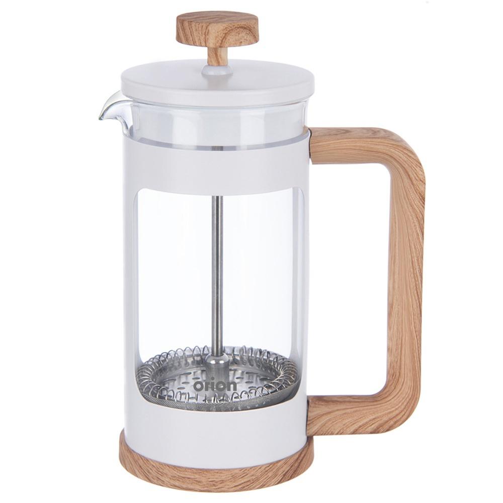 Plunger Jug with Strainer for Coffee, Tea, Herbs 400 ml