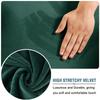 Velvet Soft Patio Sofa Covers Stretchy Sofa Sectional Covers Removable Seat Cushion Case For Outdoor Garden Home Decor