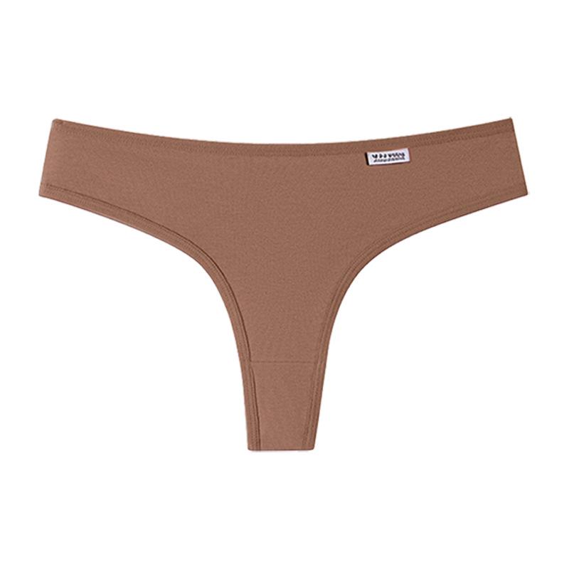 European & American Low-Waist Sexy Thong Briefs - Sporty Style Women's Underwear