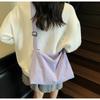 Canvas bag women's large-capacity new summer versatile casual shoulder messenger bag college student tote bag