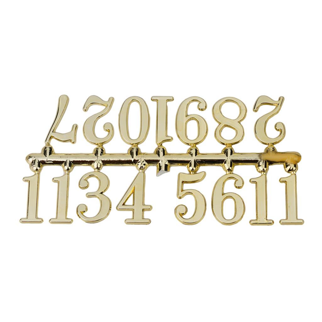 DIY Clock Numerals Parts Quartz Needle Roman Numerals
