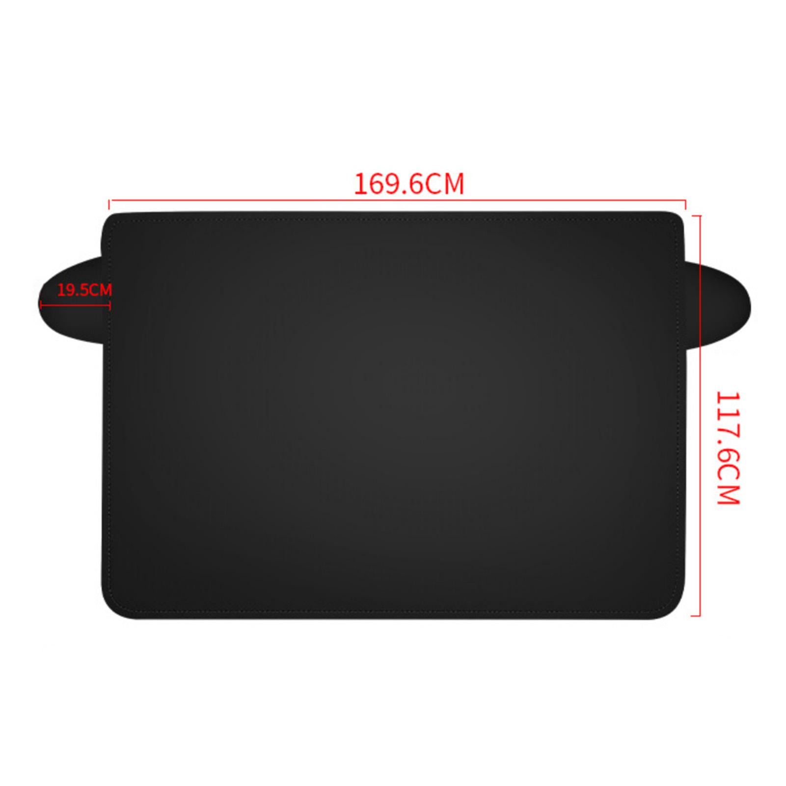 

Чехол от снега для автомобиля с магнитами, солнцезащитный чехол, чехол-протектор для лобового стекла автомобиля для зимы, чехол для лобового стекла автомобиля чёрный