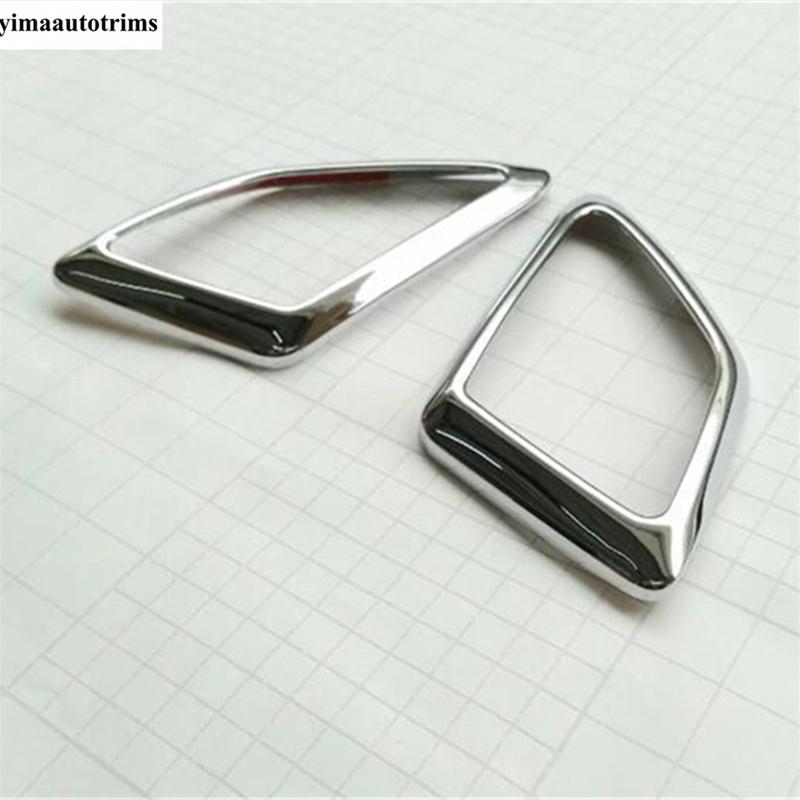 Chrome Pillar A Speaker / Read Light / Dashboard Air Vent Cover Trim Accessories For Toyota Land Cruiser Prado FJ150 2014 -