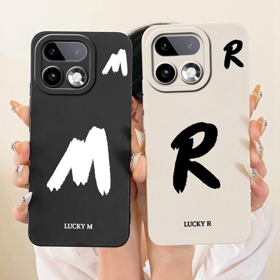 New Fashion Letter Phone Case For Realme 16 Pro Plus 5G Soft Silicone Cases For Realme 16 Pro+ 16Pro 5G Shockproof Cover Bumpers