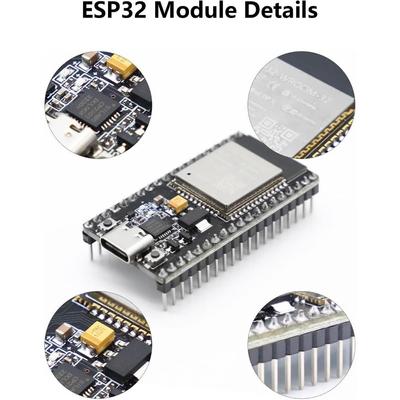 ESP-WROOM-32 ESP32 ESP-32S Development Board 2.4GHz Dual Cores Microcontroller Processor Integrated 30Pin/38Pin