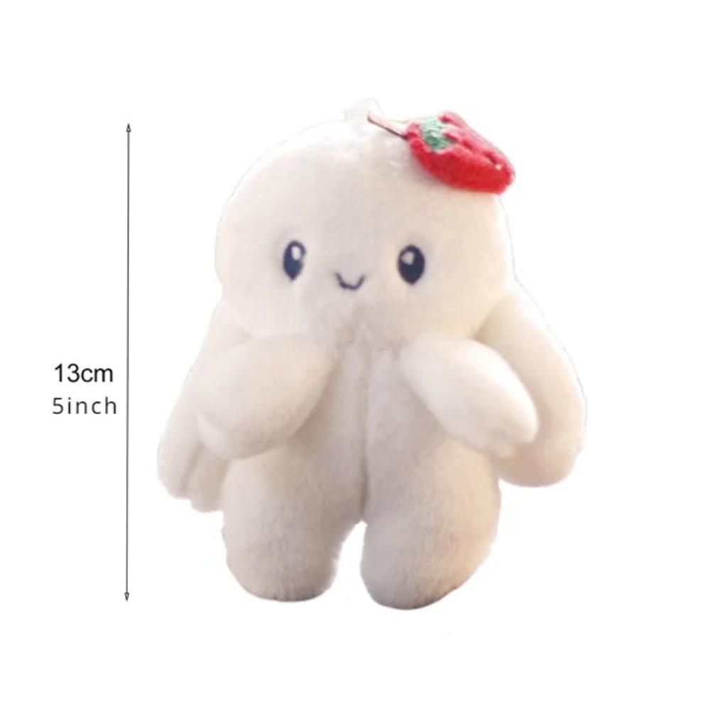 Easter Cute Bunny Plush Keychain for Backpack Mini Soft Rabbit Doll Keychain Purse Charm Pendant Key Ring Gift for Women Girls