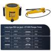 Split Ultra-Thin Hydraulic Cylinder: 5T, 10T, 20T, 30T, 50T, 100T - Extended and Short Types