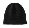 Cashmere Hat Autumn and Winter Pure Cashmere Knitted Hat Headgear Hat Men and Women Pile Cold Hat Beige