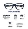 Sports Blue Light Design That Changes from PC Work To Sunglasses When Going Sports [REONAS] Glasses, Photochromic, Discoloration, Protection, 2-Way