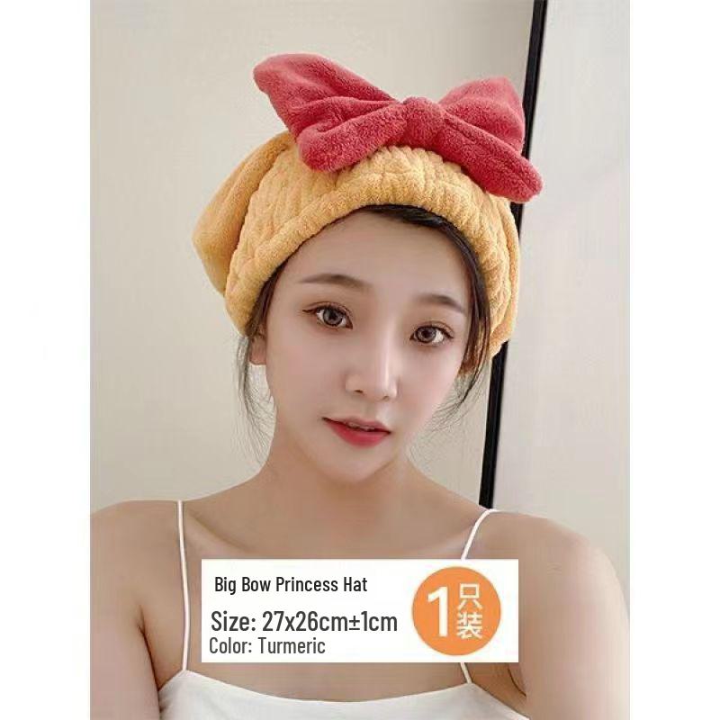 Double-Layer Quick-Dry Hair Towel Cap - Super Absorbent & Thick